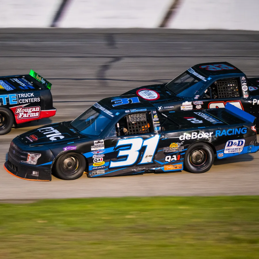 Colin Reffner in the 31 truck for the 2026 season